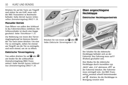 2017-2018 Cadillac XT5 Owner's Manual | German