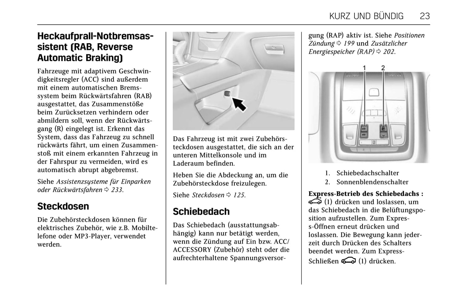 2017-2018 Cadillac XT5 Owner's Manual | German