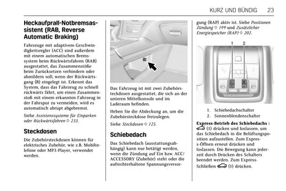 2017-2018 Cadillac XT5 Owner's Manual | German