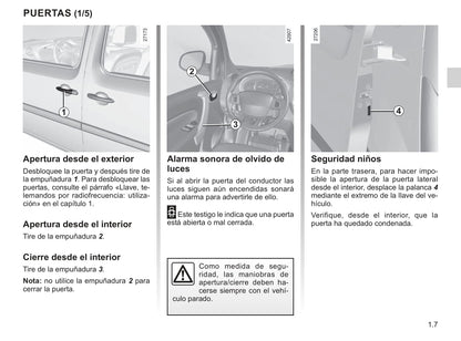 2013-2020 Renault Kangoo Manuel du propriétaire | Espagnol