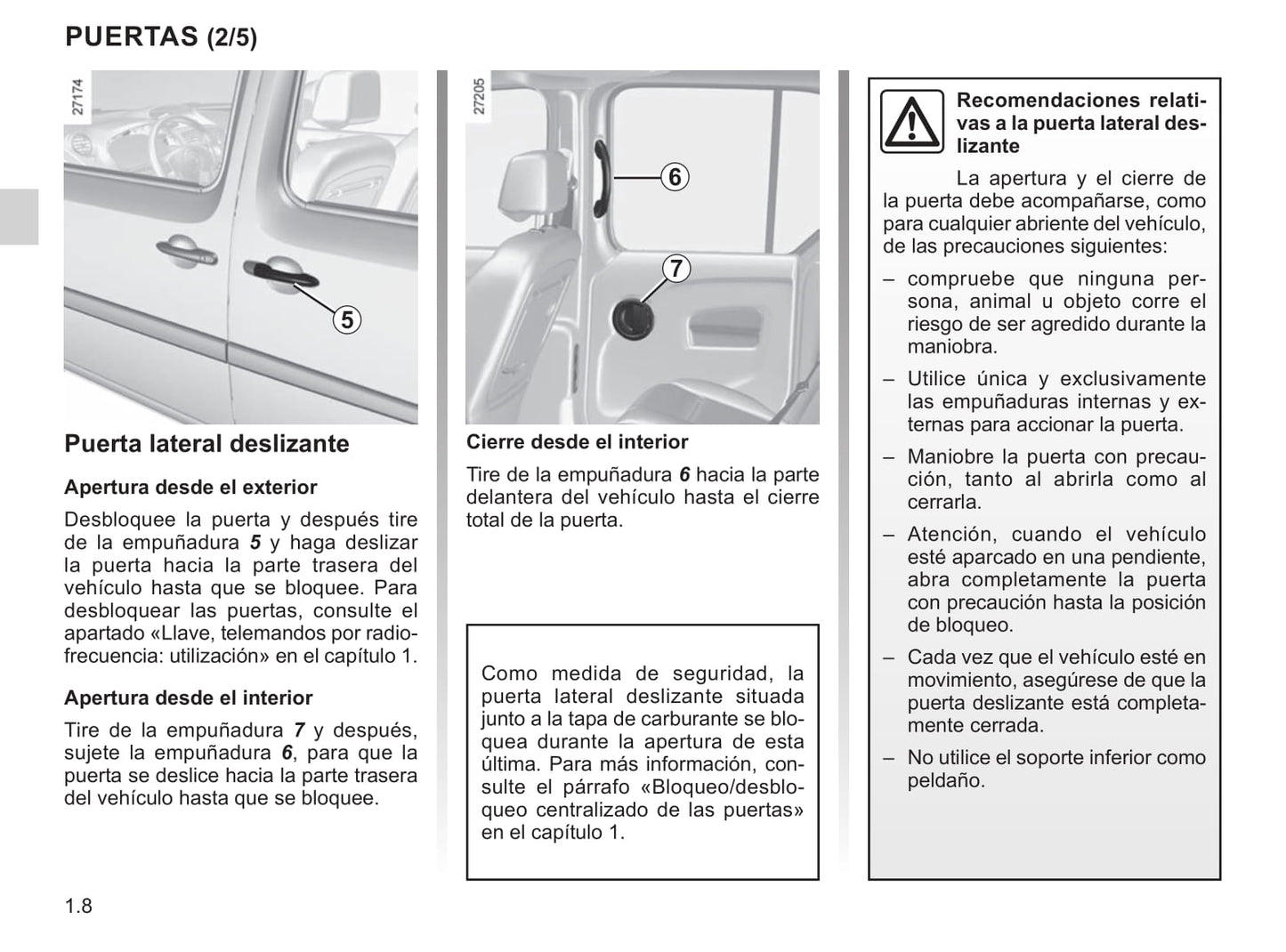 2013-2020 Renault Kangoo Manuel du propriétaire | Espagnol