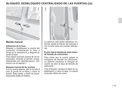 2013-2020 Renault Kangoo Manuel du propriétaire | Espagnol