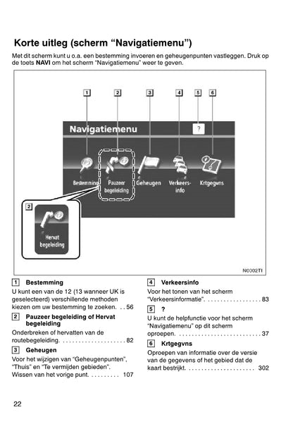 Toyota Verso Navigatiesysteem Handleiding