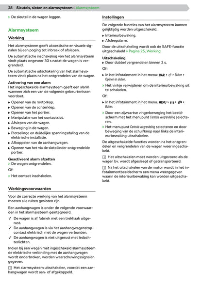 2020 Skoda Octavia Gebruikershandleiding | Nederlands