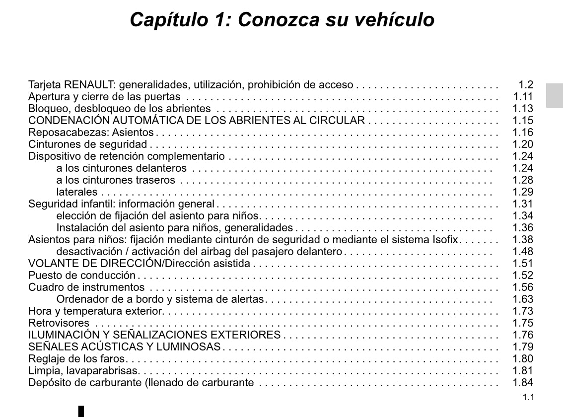 2012-2016 Renault Clio Manuel du propriétaire | Espagnol