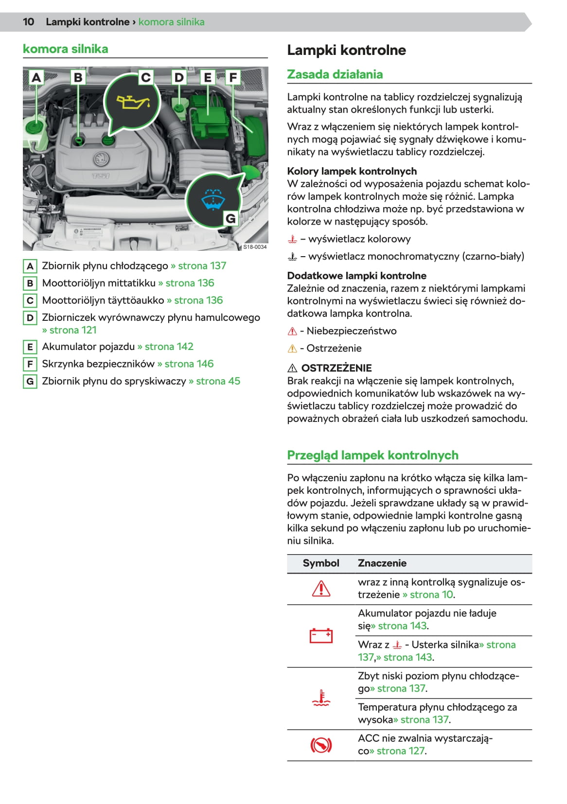 2019-2020 Skoda Kamiq Owner's Manual | Polish