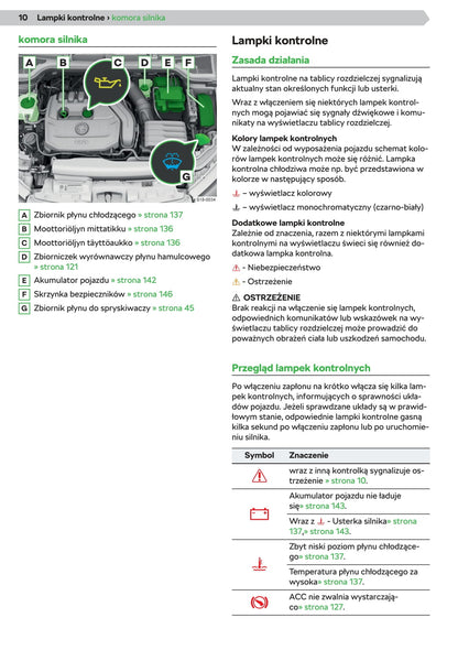 2019-2020 Skoda Kamiq Owner's Manual | Polish