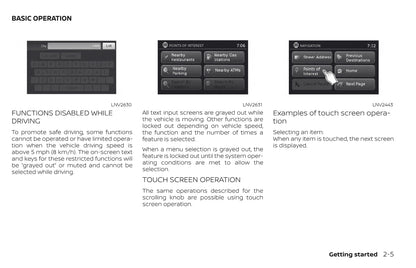 Nissan Navigation System Owner's Manual 2019