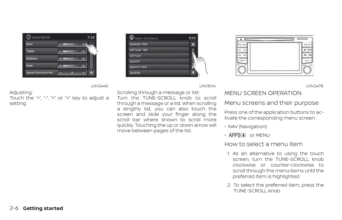 Nissan Navigation System Owner's Manual 2019