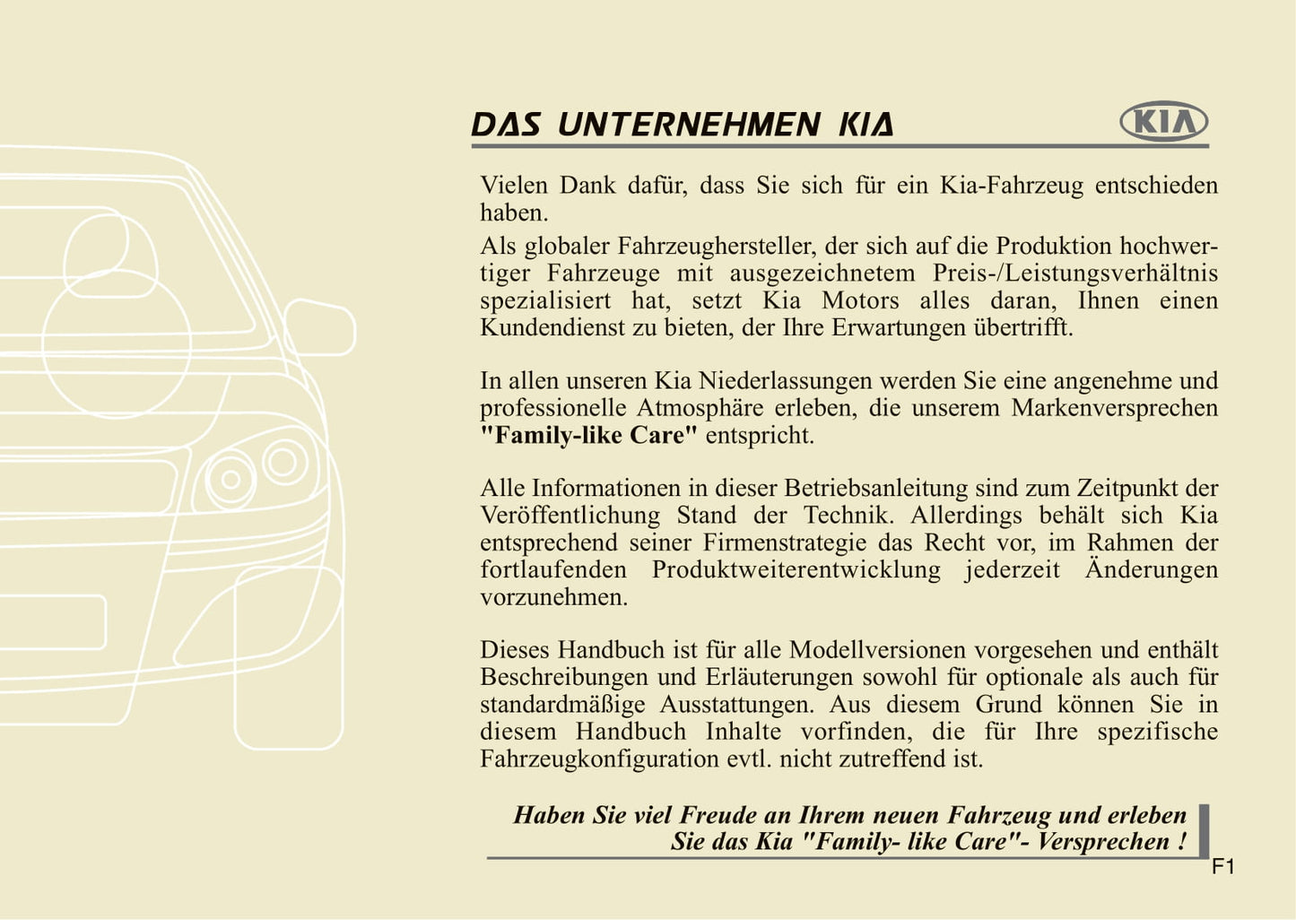 2013-2014 Kia Venga Owner's Manual | German