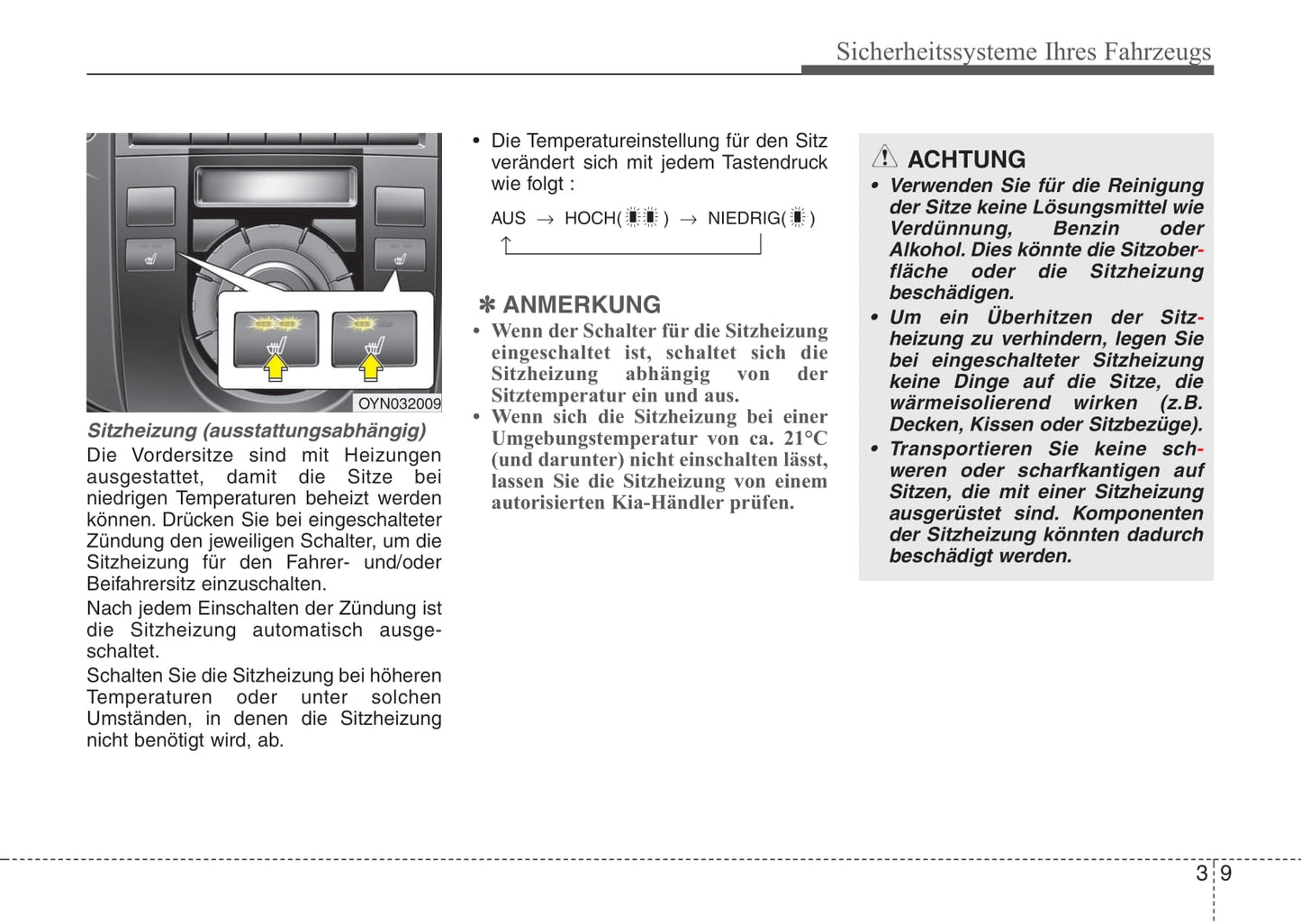 2013-2014 Kia Venga Owner's Manual | German