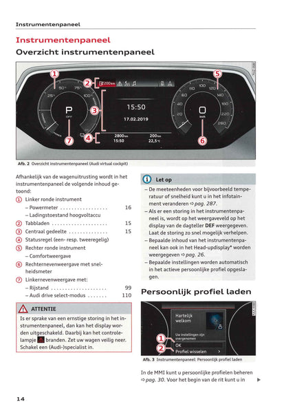 2018-2023 Audi e-tron Gebruikershandleiding | Nederlands