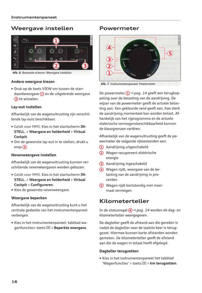 2018-2023 Audi e-tron Gebruikershandleiding | Nederlands