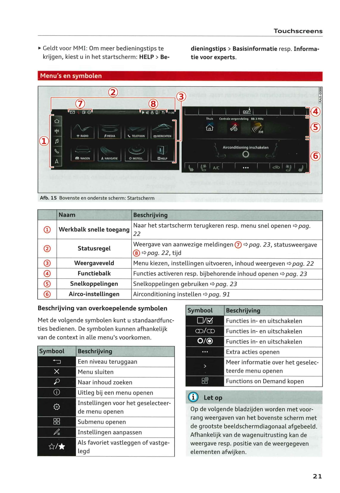 2018-2023 Audi e-tron Gebruikershandleiding | Nederlands