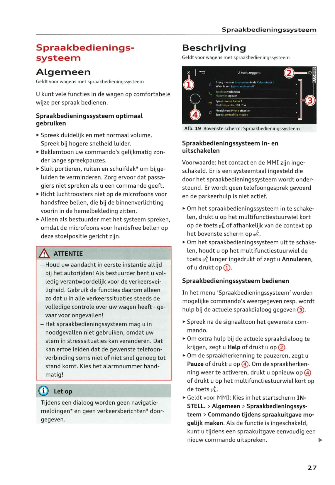 2018-2023 Audi e-tron Gebruikershandleiding | Nederlands