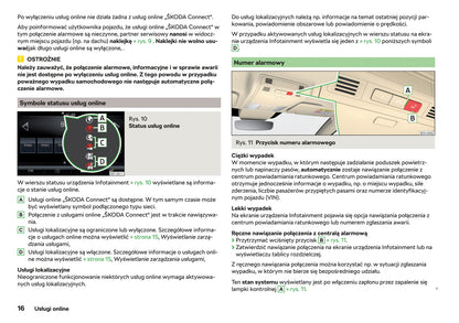 2018-2019 Skoda Superb Owner's Manual | Polish