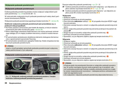 2018-2019 Skoda Superb Owner's Manual | Polish