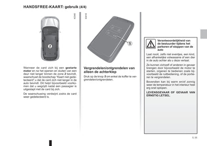 2021-2023 Dacia Duster Owner's Manual | Dutch