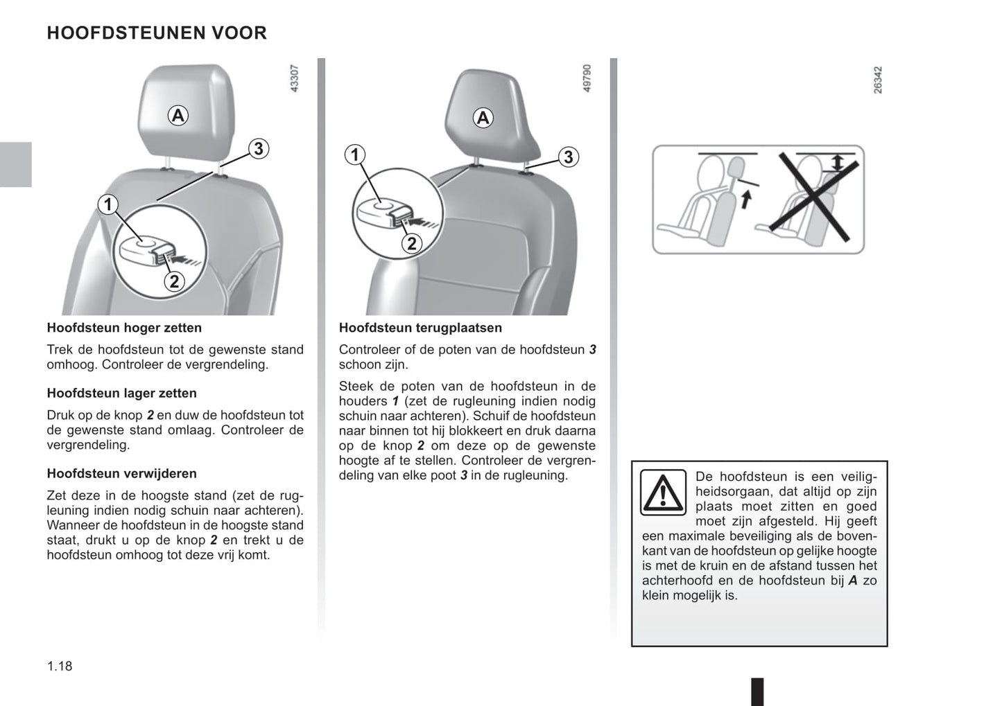 2021-2023 Dacia Duster Owner's Manual | Dutch