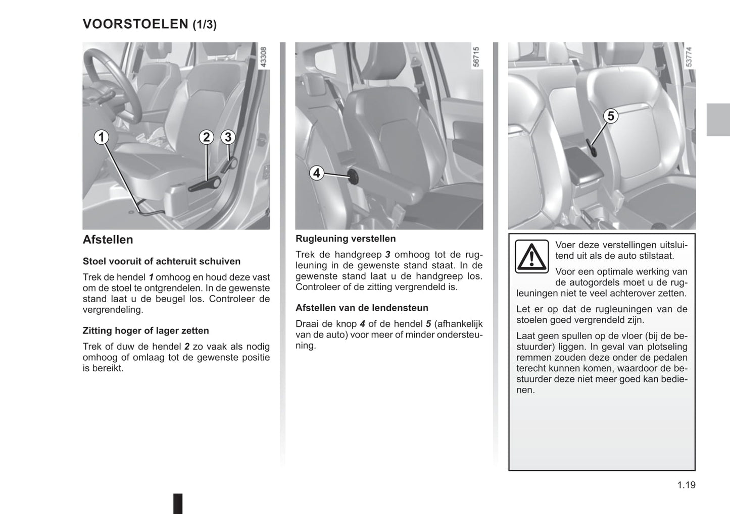 2021-2023 Dacia Duster Owner's Manual | Dutch