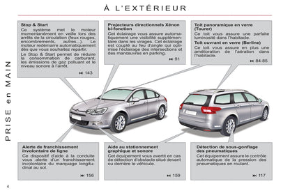 2011-2012 Citroën C5 Gebruikershandleiding | Frans