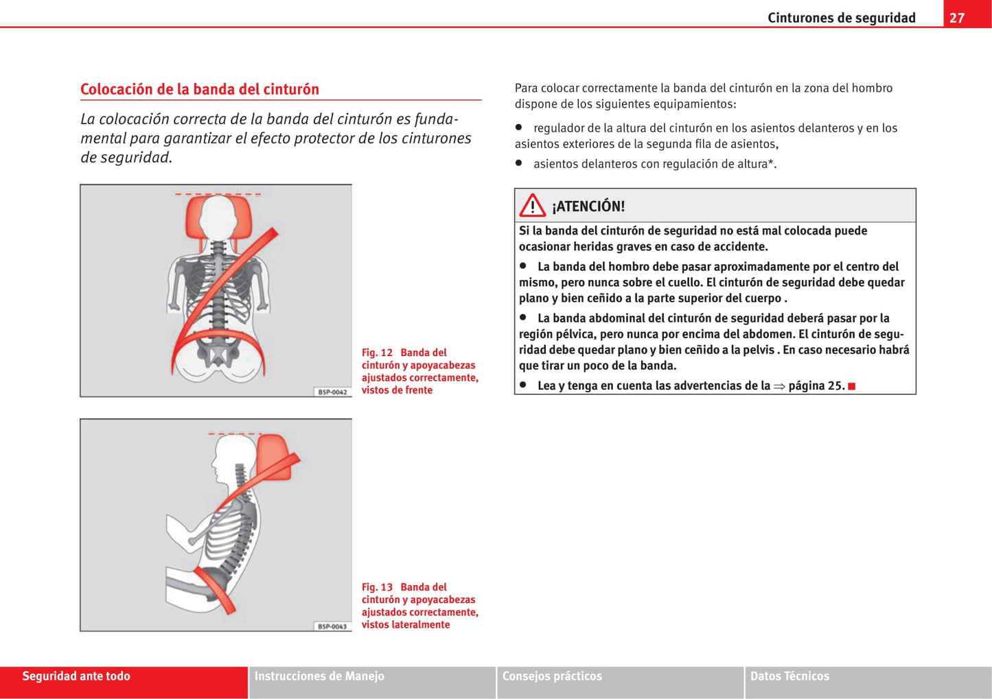 2008-2009 Seat Alhambra Owner's Manual | Spanish