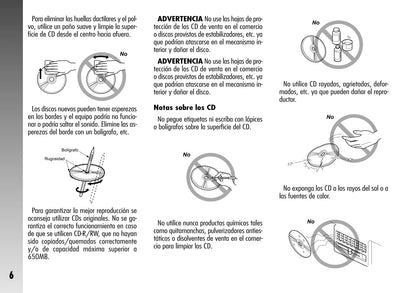 Alfa Romeo 156 / 156 GTA Autorradio Instrucciones 2004 - 2007