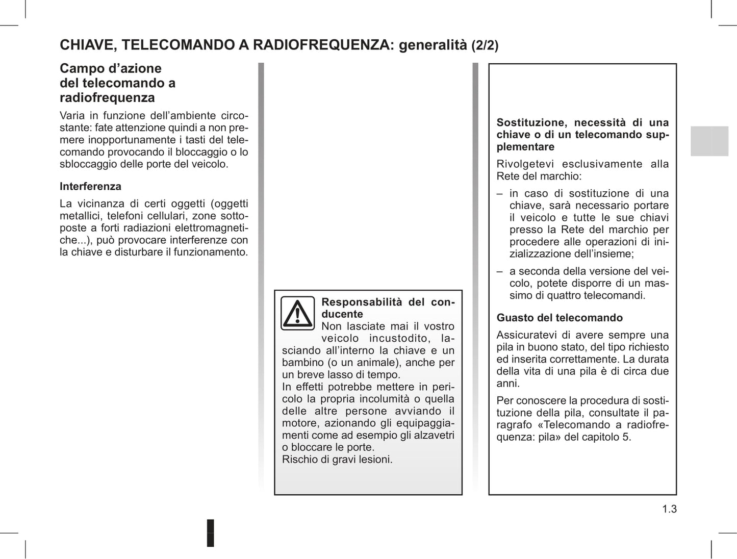 2009-2013 Renault Clio Manuel du propriétaire | Italien