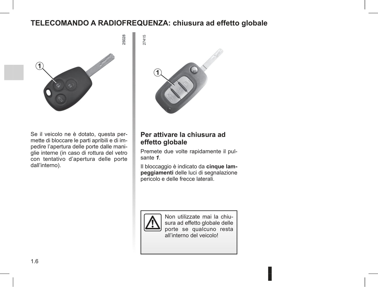 2009-2013 Renault Clio Manuel du propriétaire | Italien