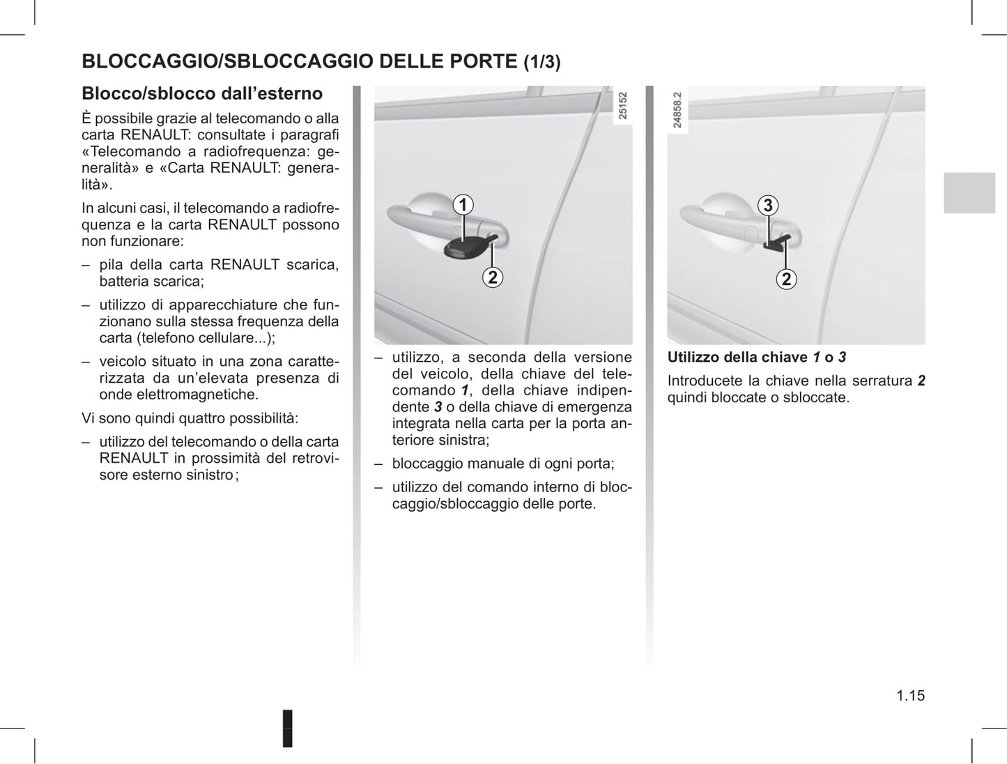 2009-2013 Renault Clio Manuel du propriétaire | Italien