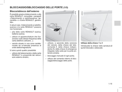 2009-2013 Renault Clio Manuel du propriétaire | Italien