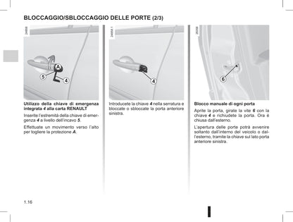 2009-2013 Renault Clio Manuel du propriétaire | Italien