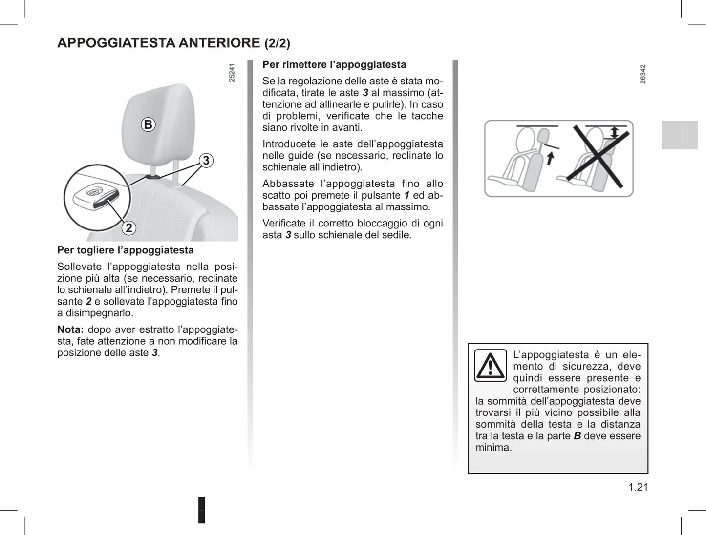 2009-2013 Renault Clio Manuel du propriétaire | Italien