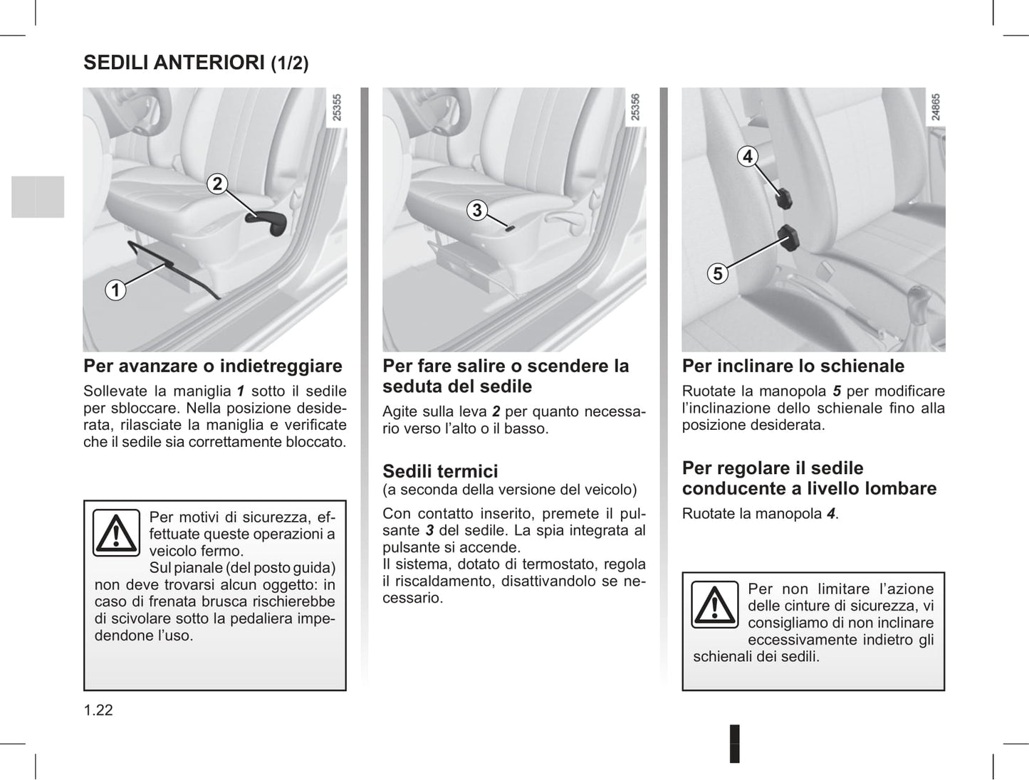 2009-2013 Renault Clio Manuel du propriétaire | Italien