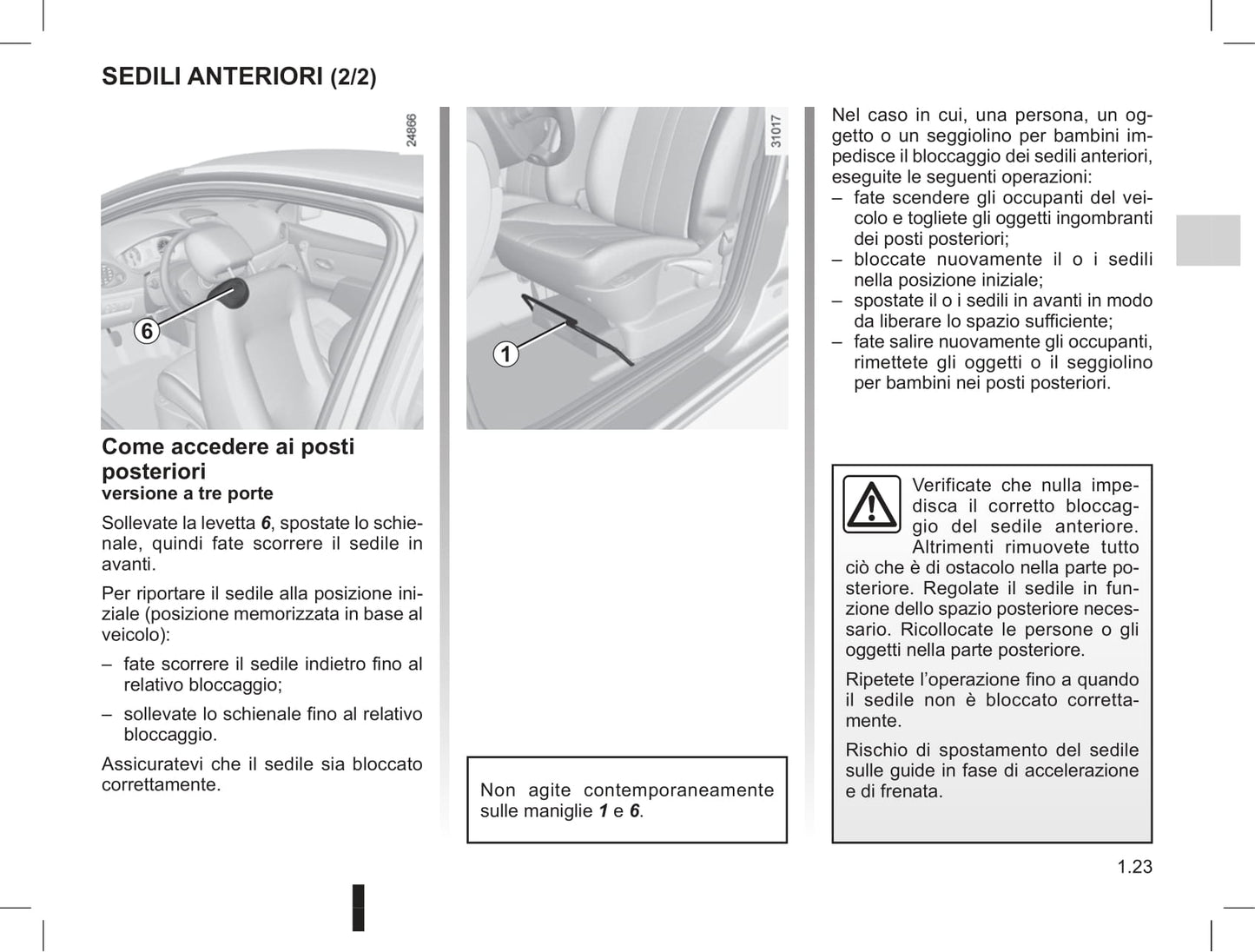 2009-2013 Renault Clio Manuel du propriétaire | Italien