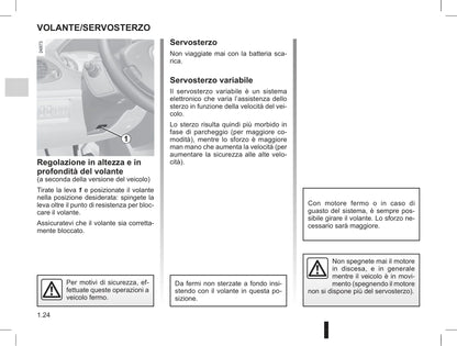 2009-2013 Renault Clio Manuel du propriétaire | Italien