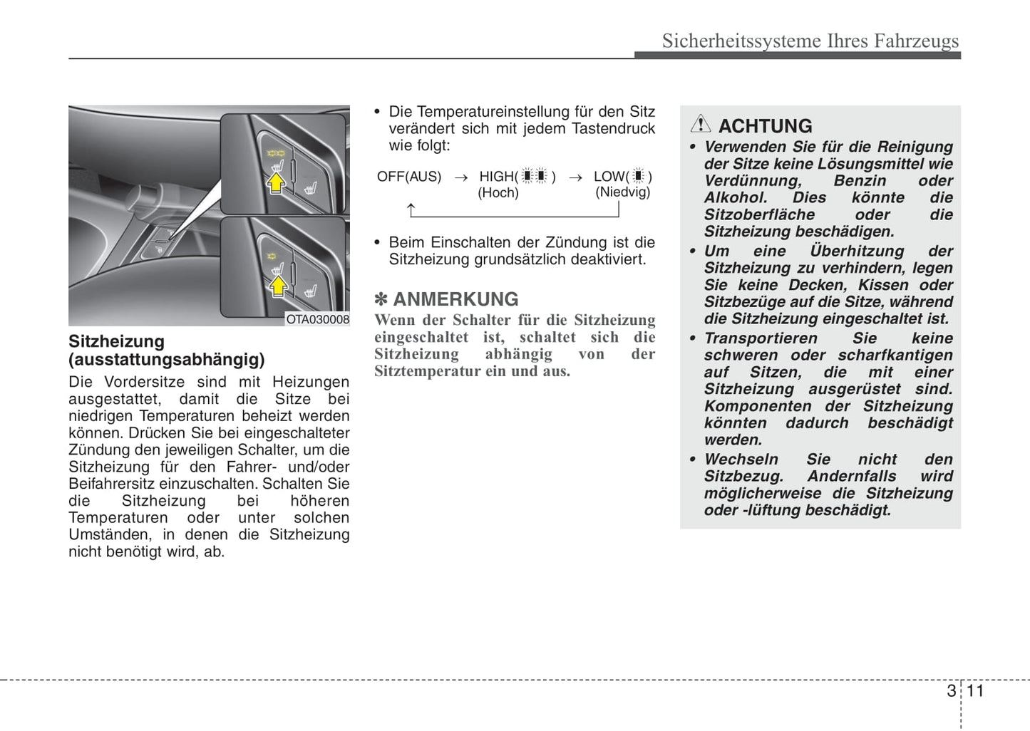 2016-2017 Kia Picanto Owner's Manual | German