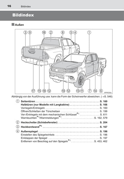 2015-2018 Toyota Hilux Manuel du propriétaire | Allemand