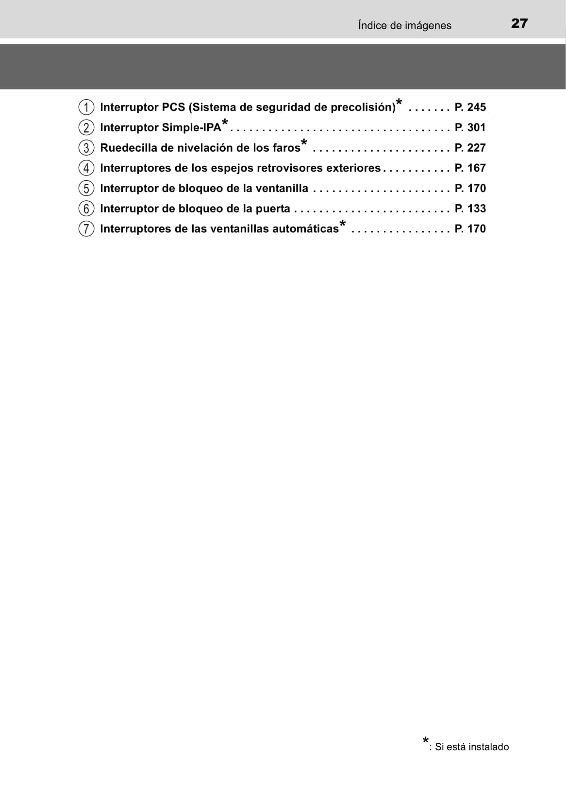 2015-2016 Toyota Auris Gebruikershandleiding | Spaans