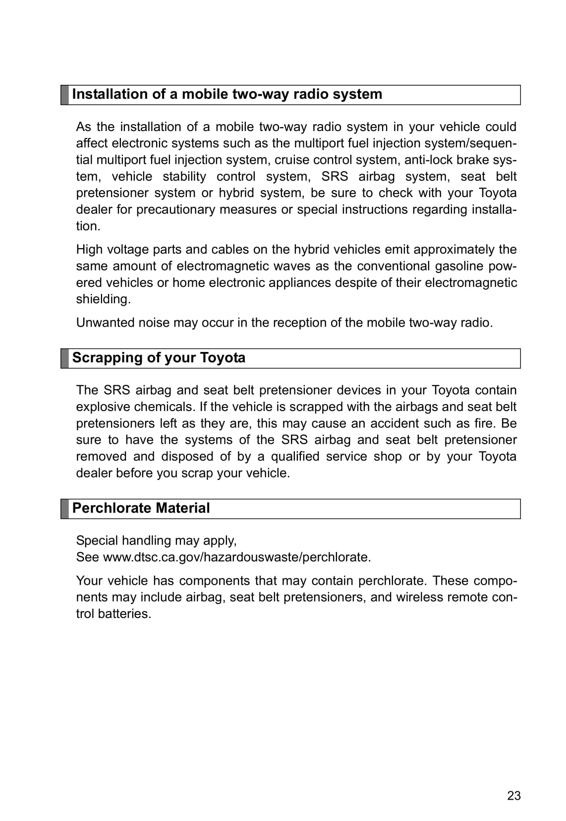 2009-2010 Toyota Prius Gebruikershandleiding | Engels