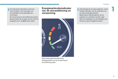 2017-2018 Peugeot Partner Electric/Partner Tepee Electric Manuel du propriétaire | Néerlandais