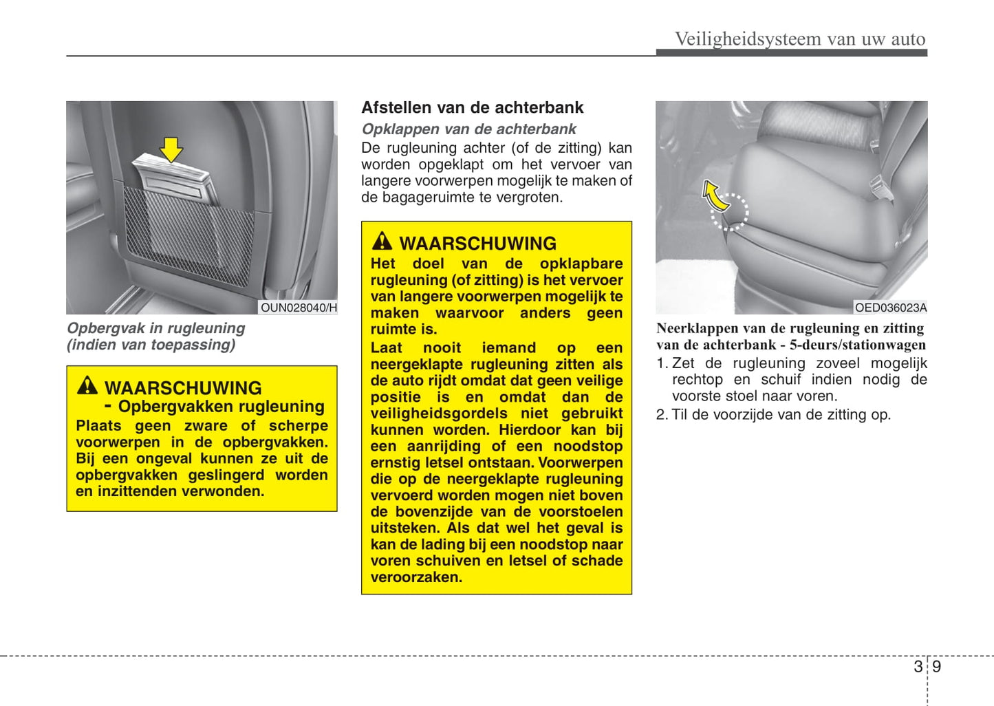 2009-2012 Kia Ceed Manuel du propriétaire | Néerlandais