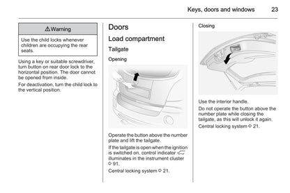 2011-2014 Vauxhall Antara Bedienungsanleitung | Englisch