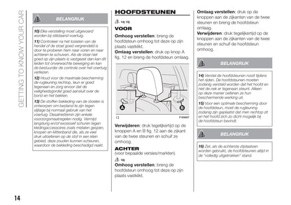 2015-2019 Fiat Punto Manuel du propriétaire | Néerlandais