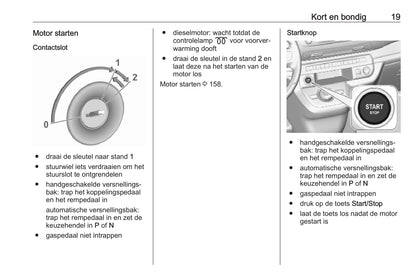 2019-2020 Opel Vivaro Gebruikershandleiding | Nederlands