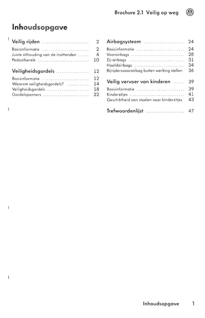 2008-2012 Volkswagen Passat Bedienungsanleitung | Niederländisch