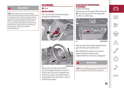 2016-2020 Alfa Romeo Giulia Bedienungsanleitung | Niederländisch