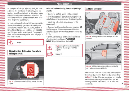 2015-2017 Seat Ibiza Manuel du propriétaire | Français