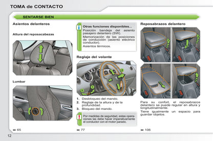 2010-2011 Peugeot 308 Manuel du propriétaire | Espagnol