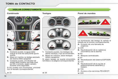 2010-2011 Peugeot 308 Manuel du propriétaire | Espagnol